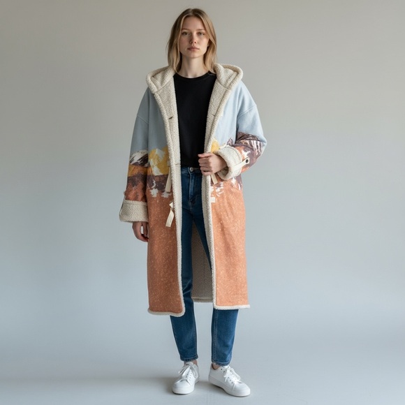 Free People Jackets & Blazers - Free People Acadia Sweatshirt Jacket Small